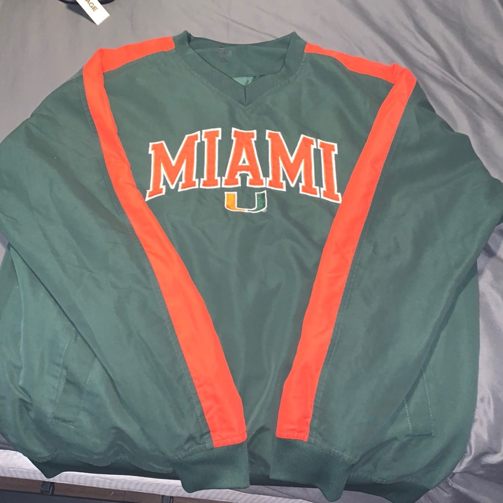 Miami University apparel Medium jacket with pockets